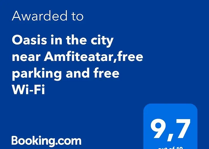 Oasis In The City Near Amfiteatar,Free Parking And Free Wi-Fi Pula