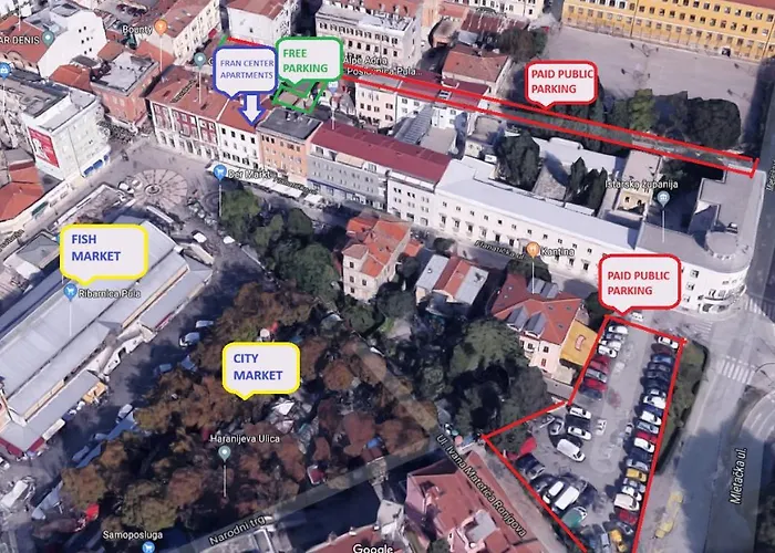 Fran Center Apartments Pula